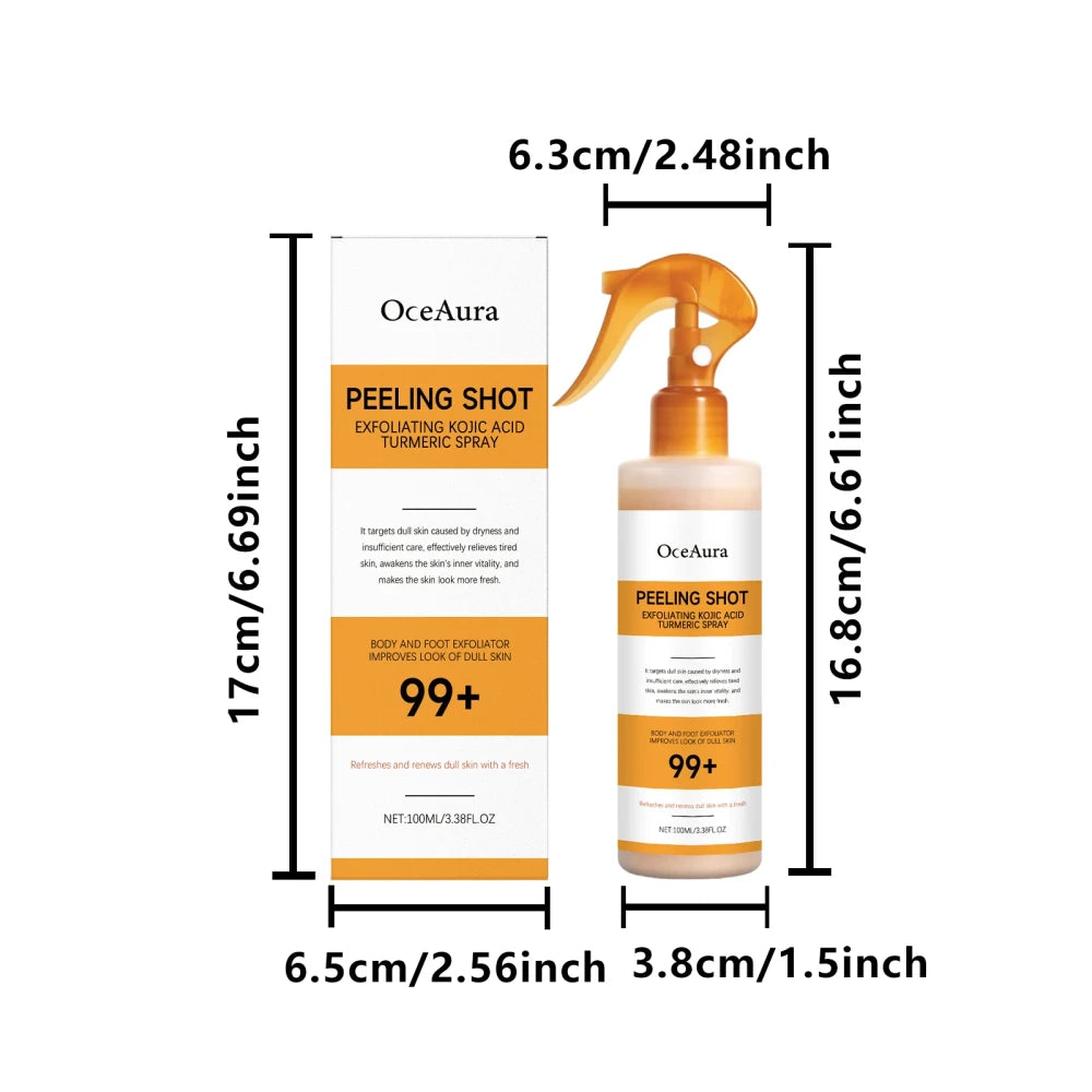 Kojic Acid Turmeric Body Spray