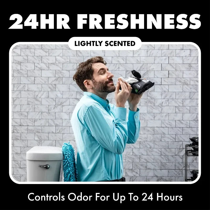 Flushable Deodorizing Wet Wipes