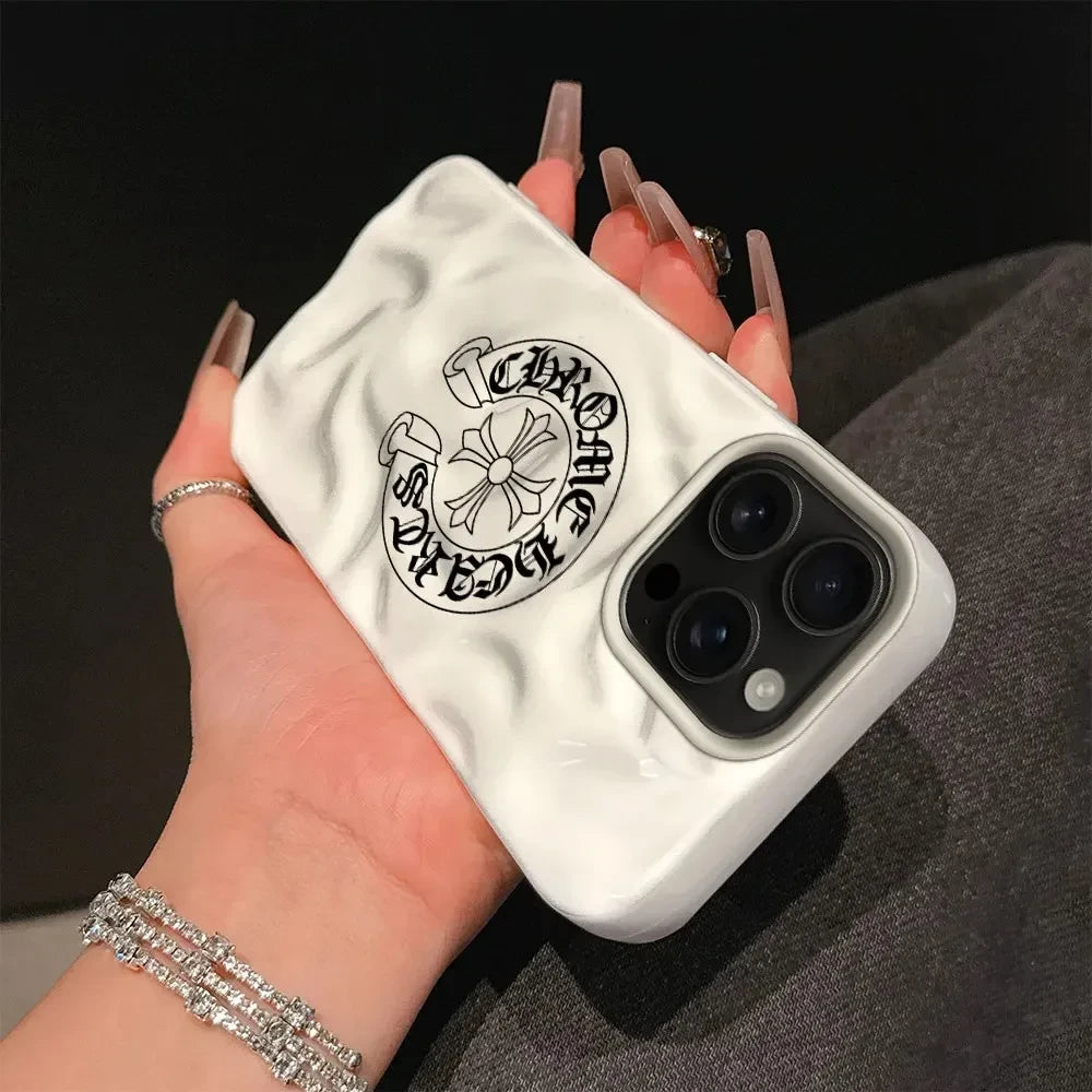 Glossy Meteorite Wrinkle Phone Case