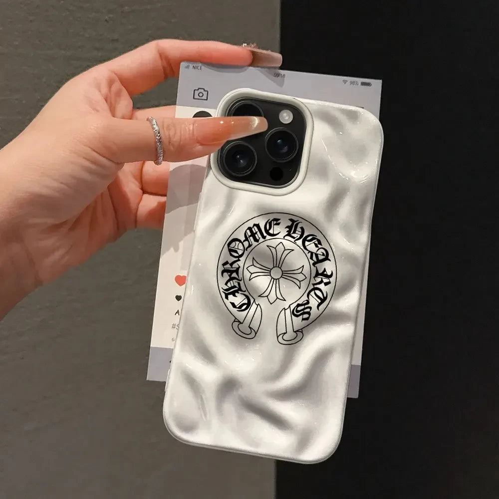 Glossy Meteorite Wrinkle Phone Case