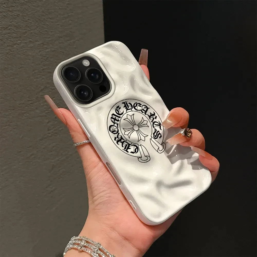 Glossy Meteorite Wrinkle Phone Case