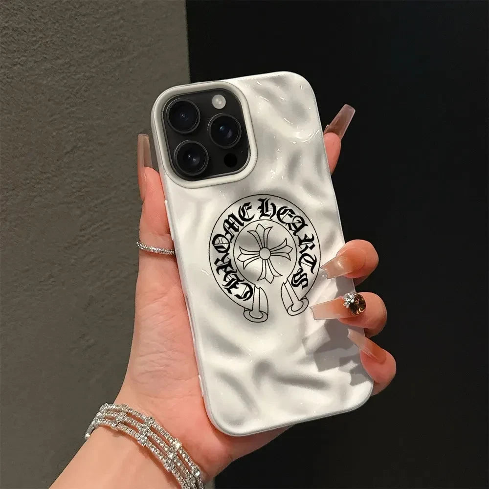 Glossy Meteorite Wrinkle Phone Case
