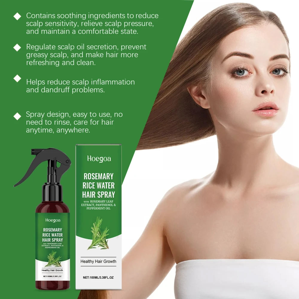 Rosemary Rice Water Hair Spray