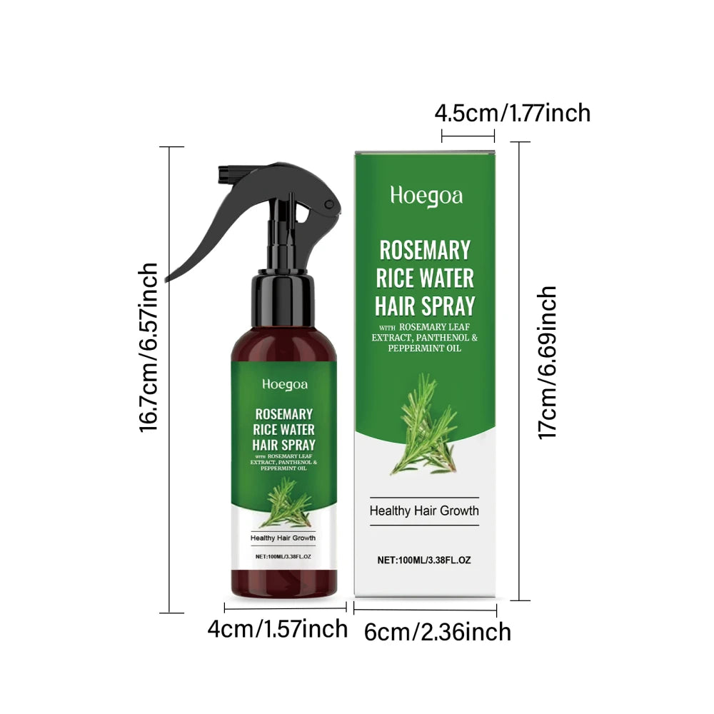Rosemary Rice Water Hair Spray