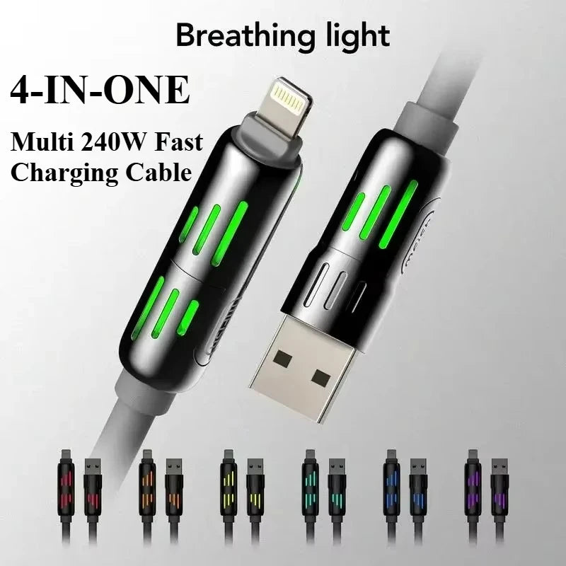 4-in-1 Multi-Function USB Charging Cable