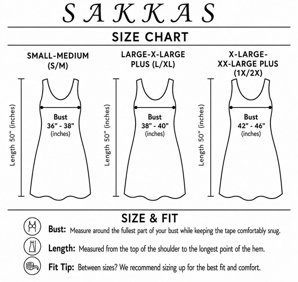 Sakkas Maya Floral Embroidered Sleeveless Button Up Rayon Dress